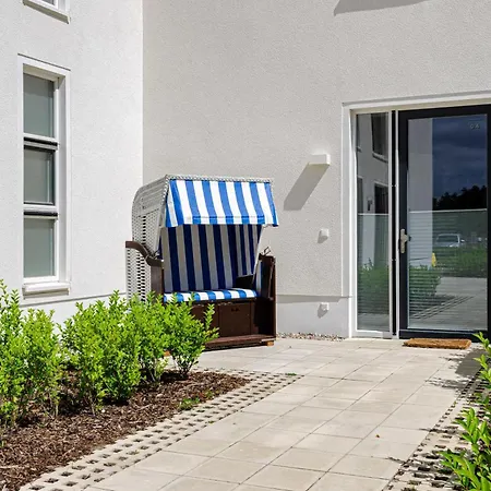 Prora - Exklusive Dünenterrassen-fewo Mit Großer Terrasse, Strandkorb Am Und Waschmaschine - Dünenterrasse Apartment Binz